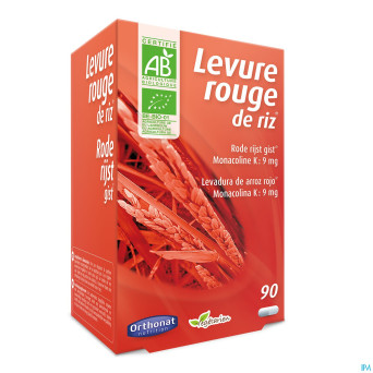 Levure rouge de riz    gel  90 orthonat