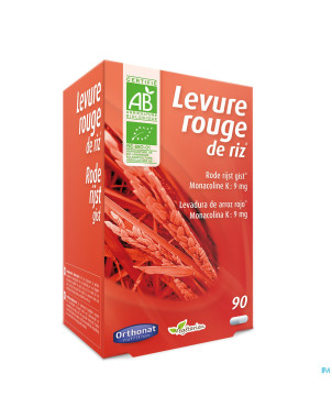 Levure rouge de riz    gel  90 orthonat