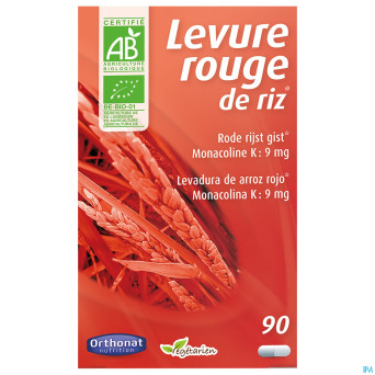Levure rouge de riz    gel  90 orthonat
