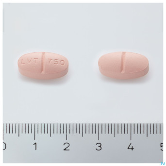 Levetiracetam sandoz comp pell 100 x 750 mg