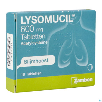 Lysomucil 600 comp 10 x 600 mg