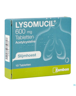 Lysomucil 600 comp 10 x 600 mg