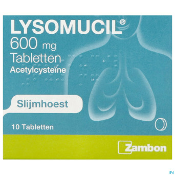 Lysomucil 600 comp 10 x 600 mg