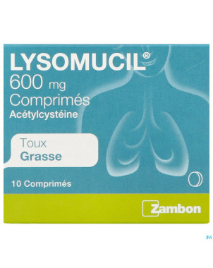 Lysomucil 600 comp 10 x 600 mg