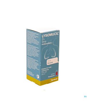 Lysomucil 2% sirop 200 ml