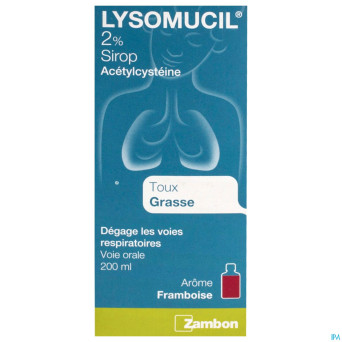 Lysomucil 2% sirop 200 ml