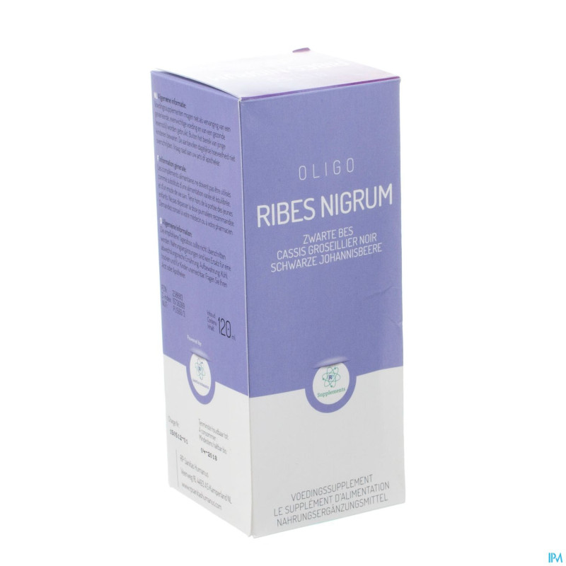 Oligoplant cassis    fl 125ml