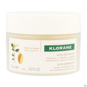 Klorane capil. masque dattier 150ml