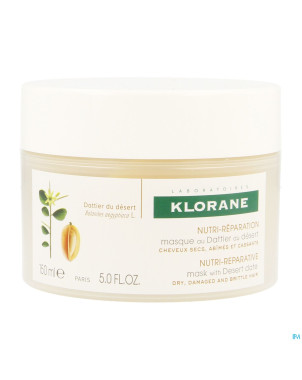 Klorane capil. masque dattier 150ml