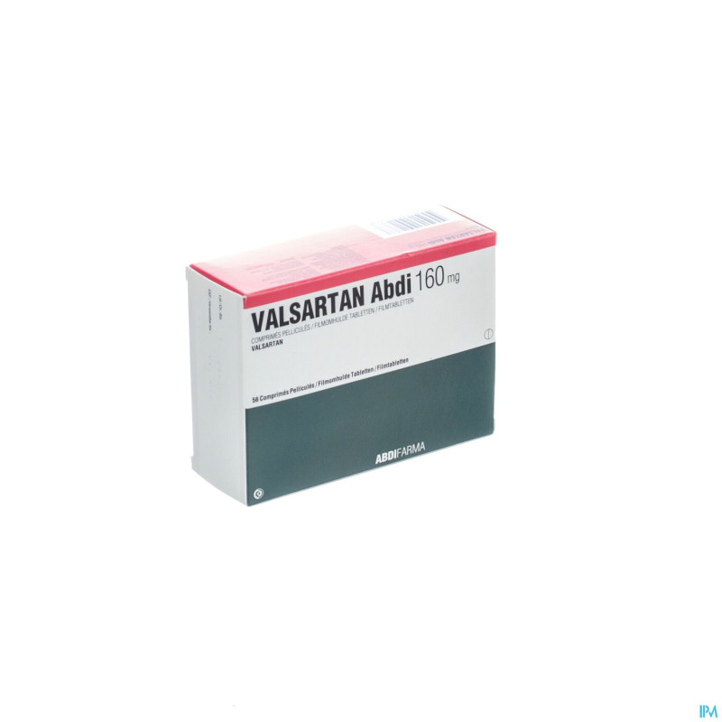 Valsartan 160 mg abdi comp pell 56 x 160 mg