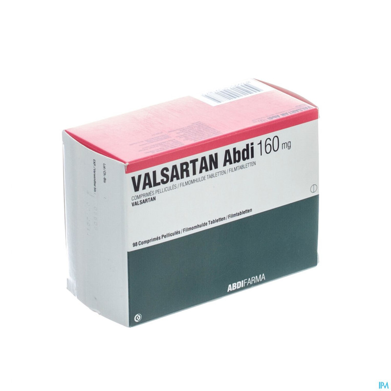 Valsartan 160 mg abdi comp pell 98 x 160 mg