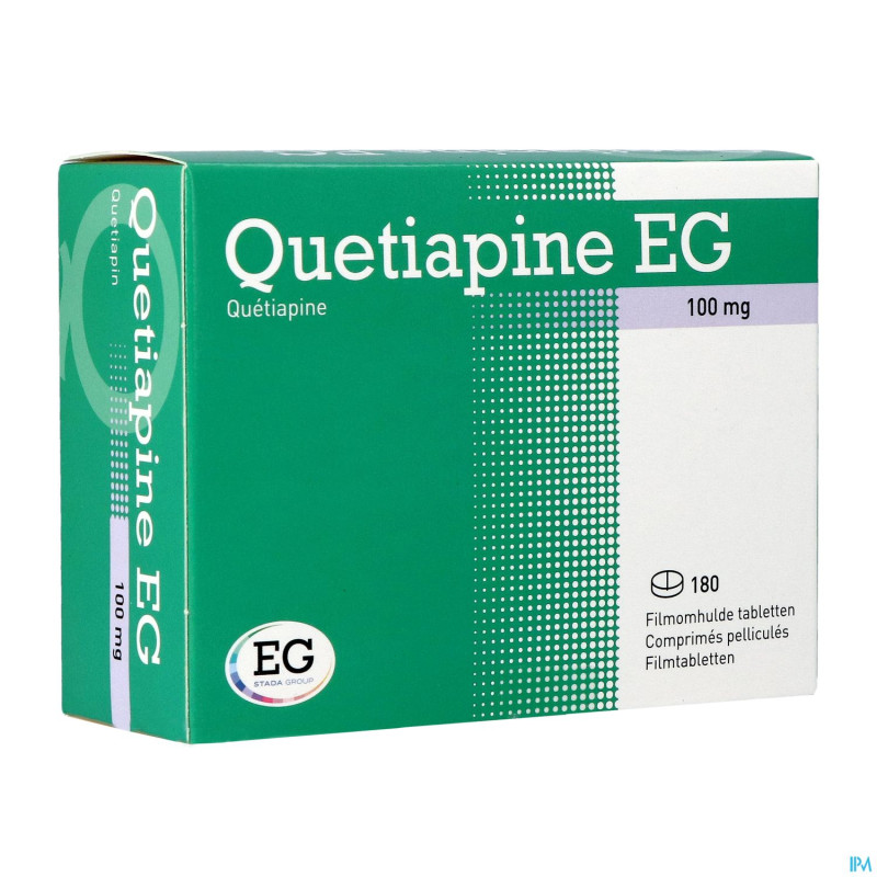 Quetiapine eg   comp pell 180x100mg