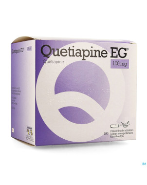 Quetiapine eg   comp pell 180x100mg