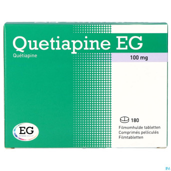 Quetiapine eg   comp pell 180x100mg