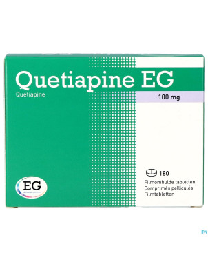 Quetiapine eg   comp pell 180x100mg