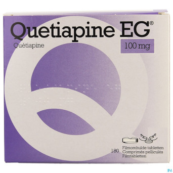 Quetiapine eg   comp pell 180x100mg
