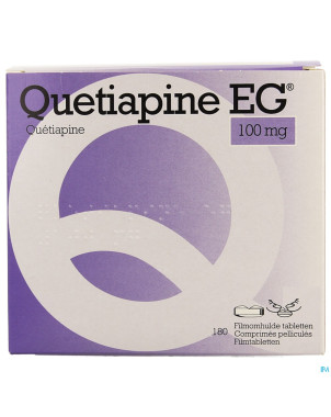 Quetiapine eg   comp pell 180x100mg