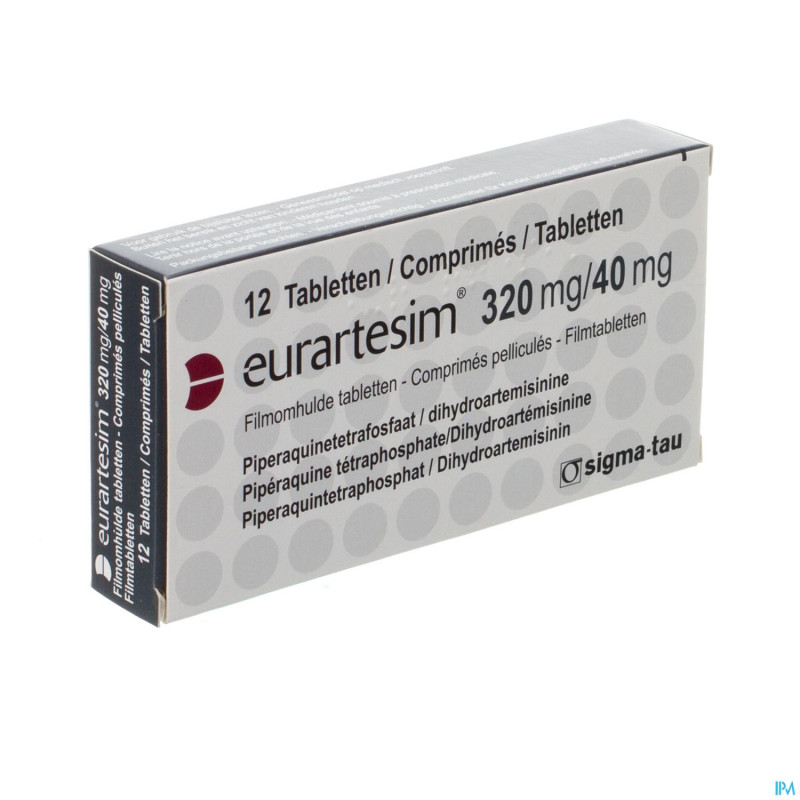 Eurartesim 320mg/40mg comp pell 12