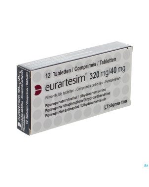 Eurartesim 320mg/40mg comp pell 12