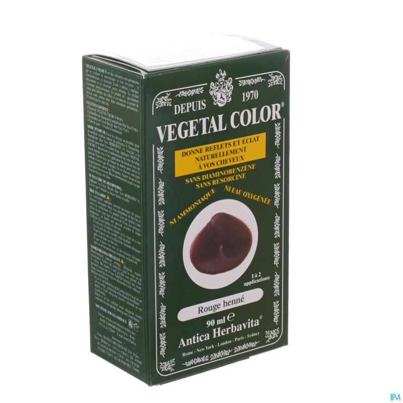 Vegetal color rouge henne   90ml
