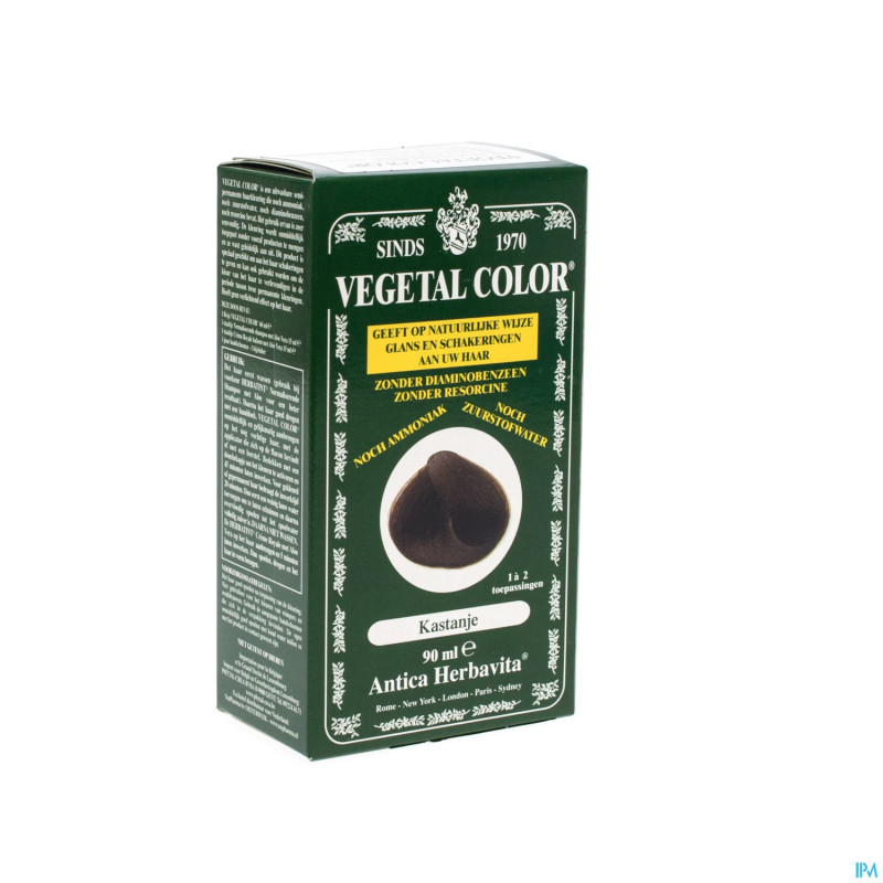 Vegetal color chatain    90ml 4n