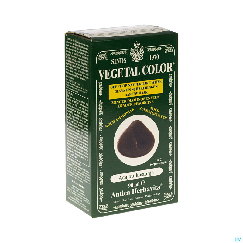 Vegetal color chatain acaj. 90ml 4m