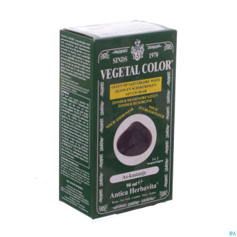 Vegetal color chatain cendr.90ml 4c