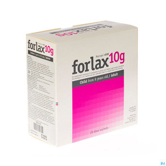 Forlax 10 g pi pharma sachets 20 x 10 g pip
