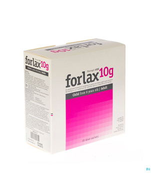 Forlax 10 g pi pharma sachets 20 x 10 g pip