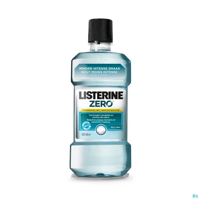 Listerine zero bain bouche    500ml cfr 3782273