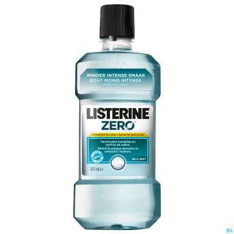 Listerine zero bain bouche    500ml cfr 3782273