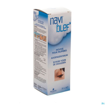 Naviblef mousse paupiere fl pompe 50ml