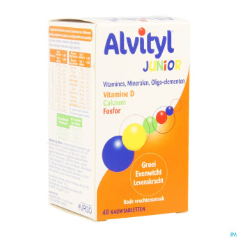 Alvityl junior comp a croquer 40