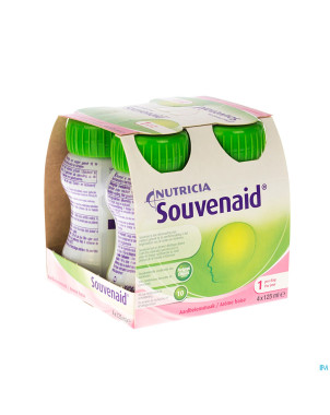 Souvenaid fraise    4x125ml