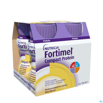 Fortimel compact protein banane  4x125ml