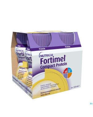 Fortimel compact protein banane  4x125ml