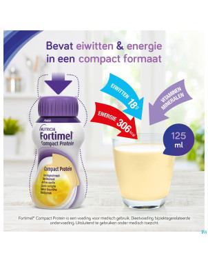 Fortimel compact protein banane  4x125ml