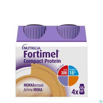 Fortimel compact protein moka    4x125ml