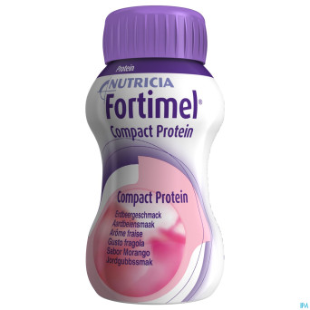 Fortimel compact protein fraise  4x125ml