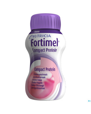 Fortimel compact protein fraise  4x125ml