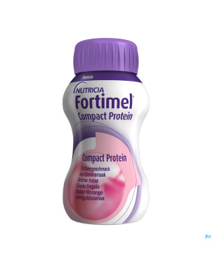 Fortimel compact protein fraise  4x125ml