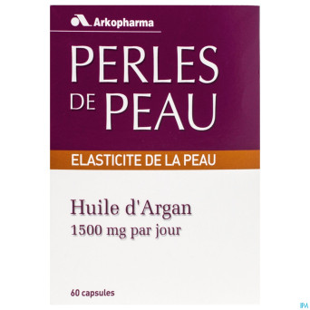 Perles de peau huile argan blister caps 4x15
