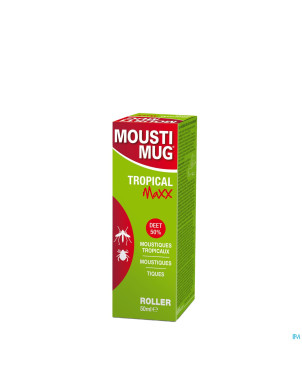 Moustimug tropical maxx 50% deet rol.    50ml