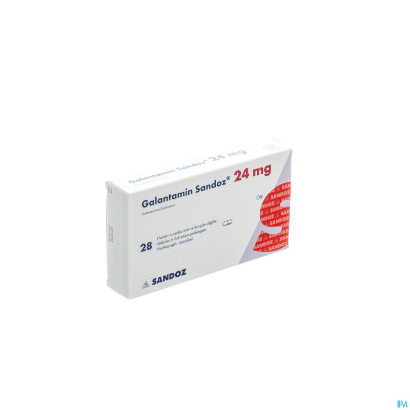 Galantamin sandoz 24 mg caps lib prol 28