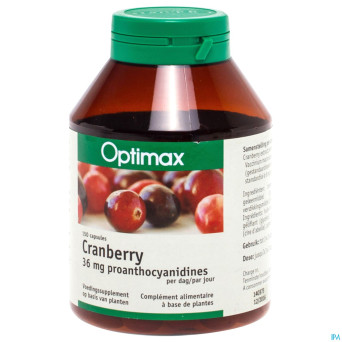 Cranberry cysticare plus    caps 150 optimax