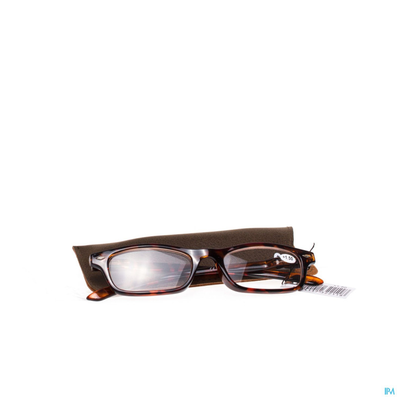 Pharmaglasses lunettes lecture diop.+1.50 brown