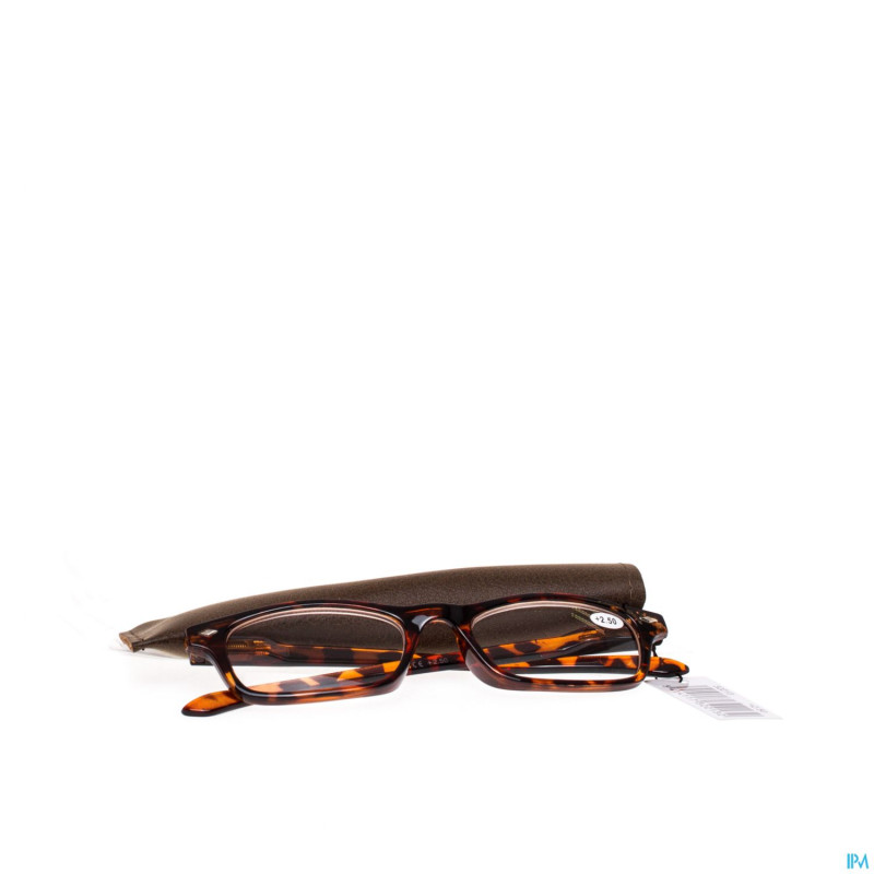Pharmaglasses lunettes lecture diop.+2.50 brown