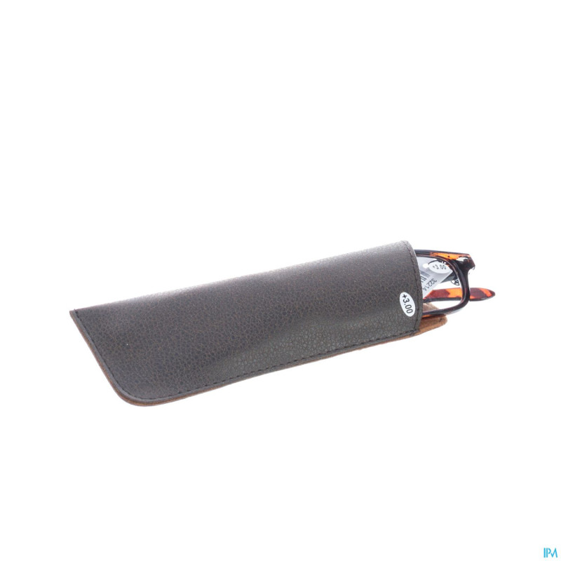 Pharmaglasses lunettes lecture diop.+3.00 brown