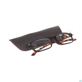 Pharmaglasses lunettes lecture diop.+3.50 brown