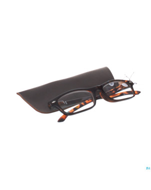 Pharmaglasses lunettes lecture diop.+3.50 brown